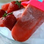 Strawberry Basil Popsicles