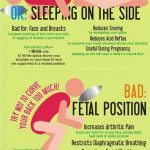 Healthiest-Sleeping-Positions infographic