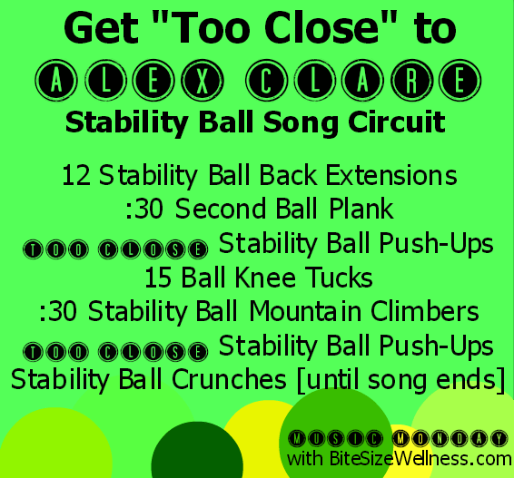 Alex Clare Stability Ball Circuit