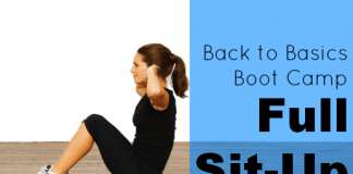 Back to Basics Boot Camp How to do a Full Sit-Up