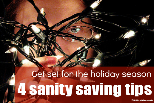 4 Sanity Saving Tips to Prepare for the Holiday Season