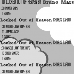 Cardio Blast to Locked Out of Heaven by Bruno Mars