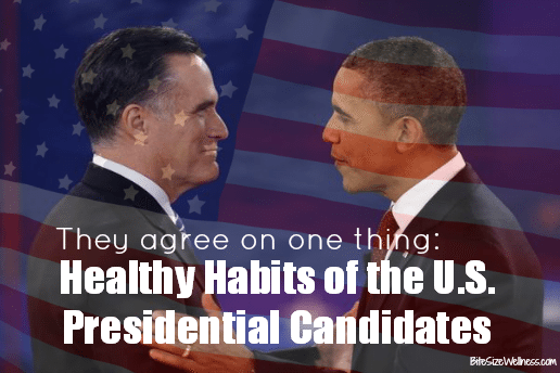 Healthy Habits of Obama and Romney