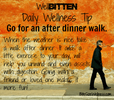 WellBitten Wellness Tip: Take a Walk