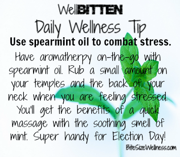 WellBitten Wellness Tip: Use Spearmint to Keep Your Cool