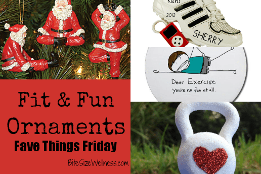 4 Fitness Ornaments for the Holidays