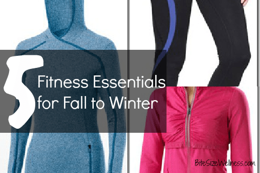 5 Fitness Fashion Essentials for Fall to Winter