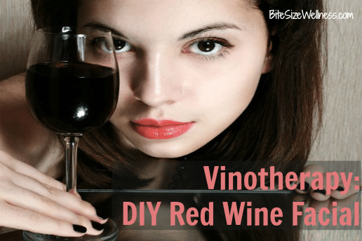 DIY Red Wine Facial