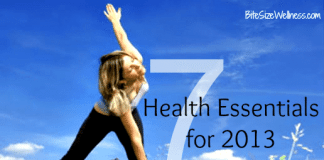 7 Health Essentials for 2013