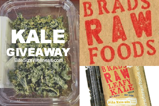 Brad's Raw Food Kale Chip Giveaway