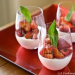 Panna Cotta Balsamic Strawberries