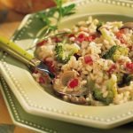 Red Pepper and Brocolli Risotto