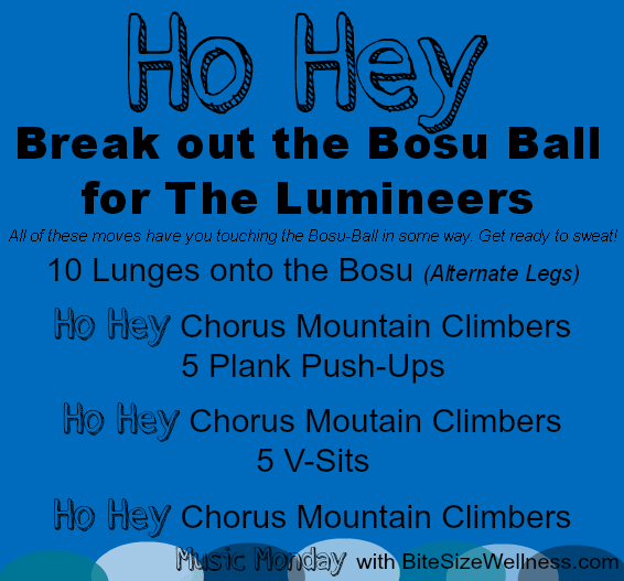 The Lumineers Ho Hey Bosu-Ball Workout