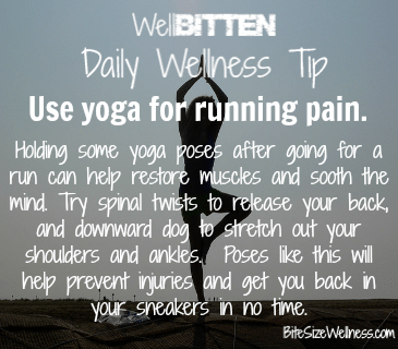 WellBitten Wellness Tip: Yoga for Runners