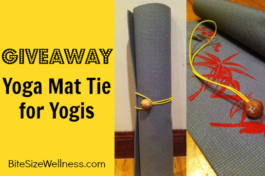 Yoga Mat Tie Giveaway