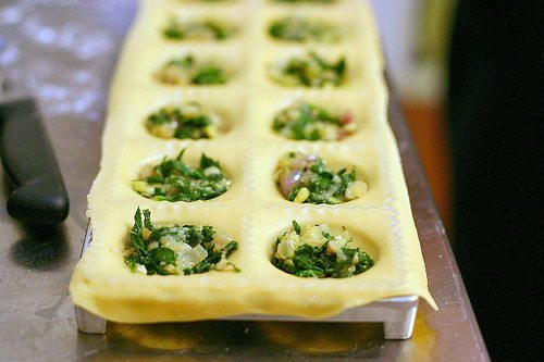 Arugula Ravioli