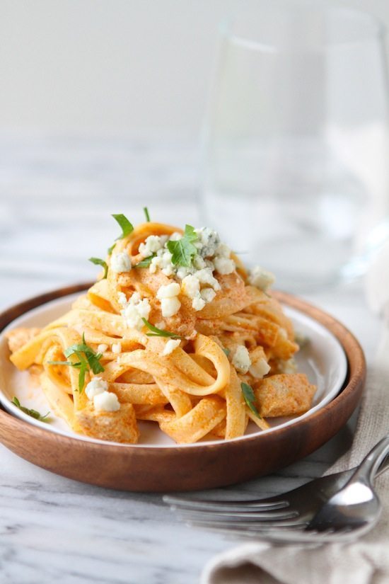 Buffalo Chicken Fettuccine Alfredo, Lauren's Latest