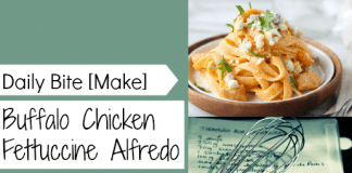 Buffalo Chicken Fettuccine Alfredo