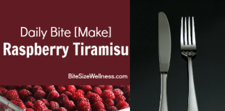 Daily Bite Make - Raspberry Tiramisu