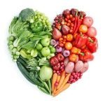 heart fruits and vegetables