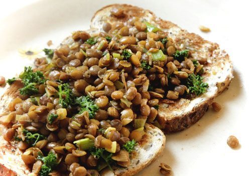 Lentil Toast