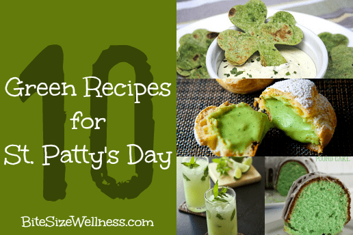 10 Green Recipes for St. Patty's Day