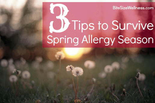 3 Tips to Survive Spring Allergy Season