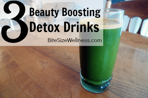 3 beauty boosting detox drinks