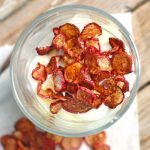 Cinnamon Sugar Radish Chips