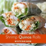 Shrimp Quinoa Spring Rolls