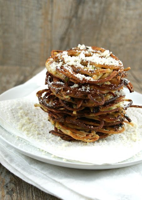 Spaghetti Fritters