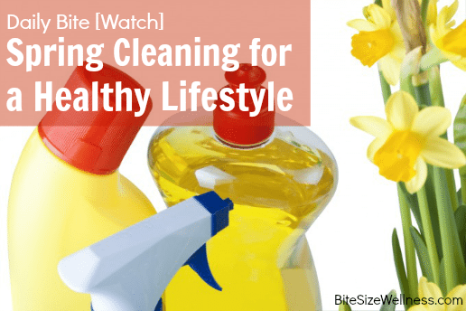 Spring Cleaning for a Healthy Lifestyle