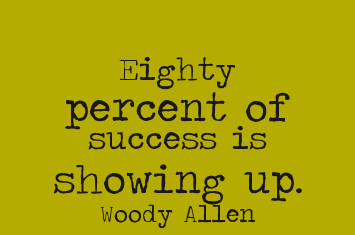 Success Quote from Woody Allen