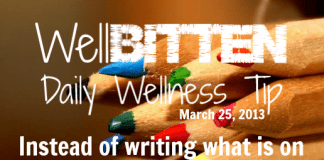 WellBitten Wellness Trip: Draw your Thoughts