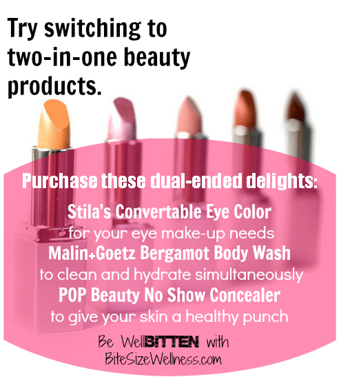 WellBitten Wellness Tip: 2-in-1 Beauty Products