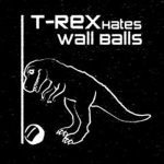 t rex wall balls