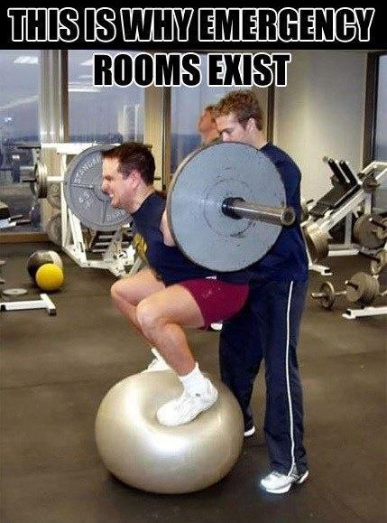 weight lifting emergency room