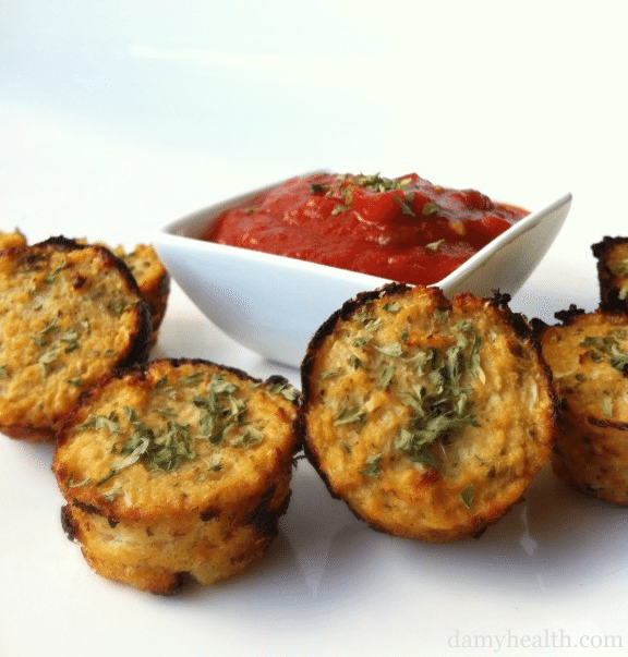 Cauliflower Pizza Bites