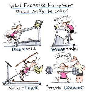 Exercise Equip funny names