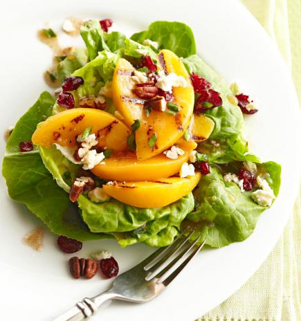 Grilled Peach Salad