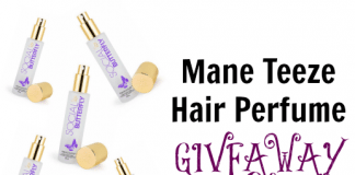 Mane Teeze Hair Perfume Giveaway