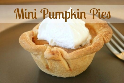 Mini Pumpkin Pies