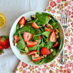 Strawberry Spinach Salad