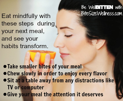 WellBitten Wellness Tip: Mindful Eating