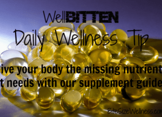 WellBitten Wellness Tip: Supplement Guide