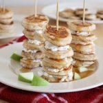 apple pie pancake kabobs