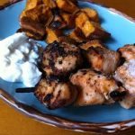 buffalo chicken kabob