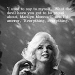 Marilyn Monroe Inspirational Quote