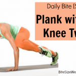 Plank with a Knee Twist