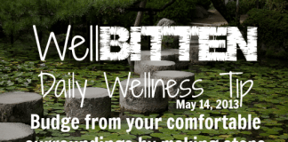 WellBitten Wellness TIp: Embrace the Next Step